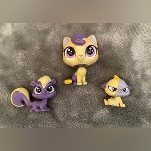 LPS Pets in The City Surprise Calico Family Lot